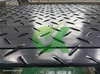 lightweight ground protection boards for apron-HDPE road 